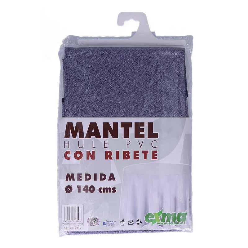 Mantel De Hule Ribeteado Redondo Colores Surtidos Ø140Cm Exma