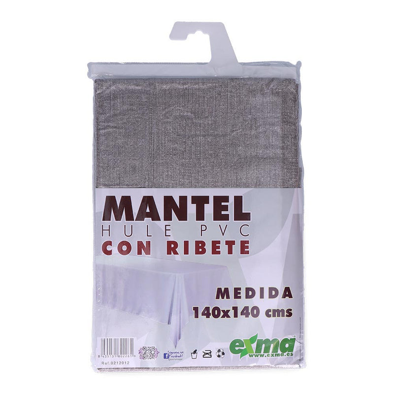 Mantel De Hule Ribeteado Redondo Colores Surtidos Ø140Cm Exma