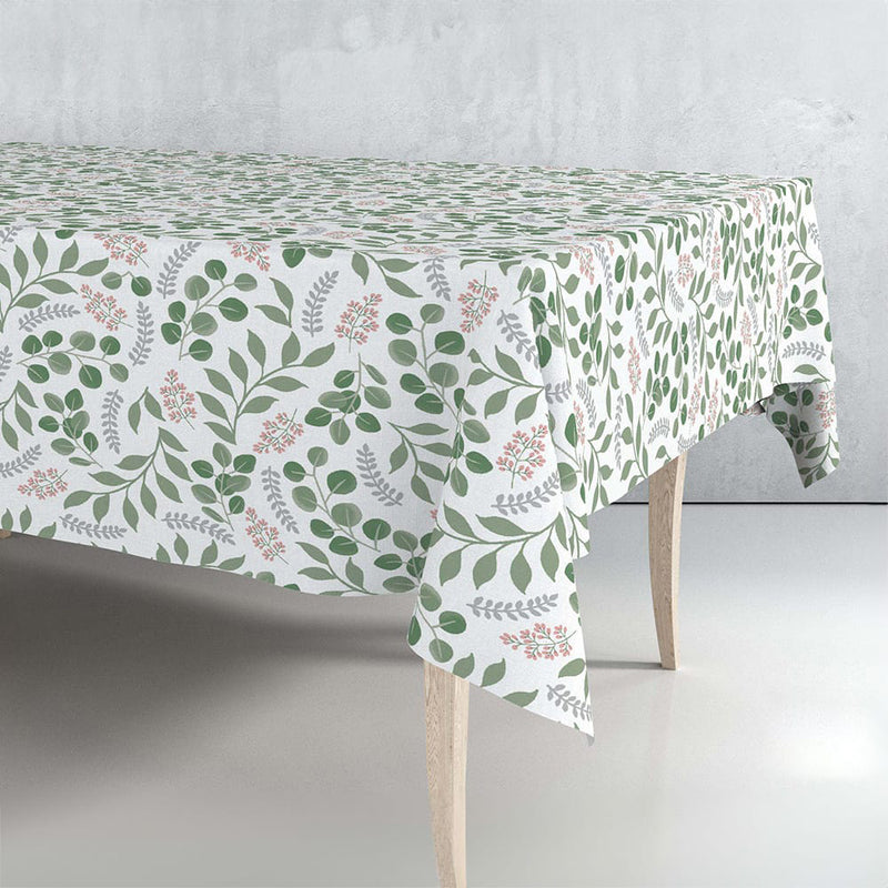 Oilcloth Tablecloth with Edges in Assorted Colours 140x220cm