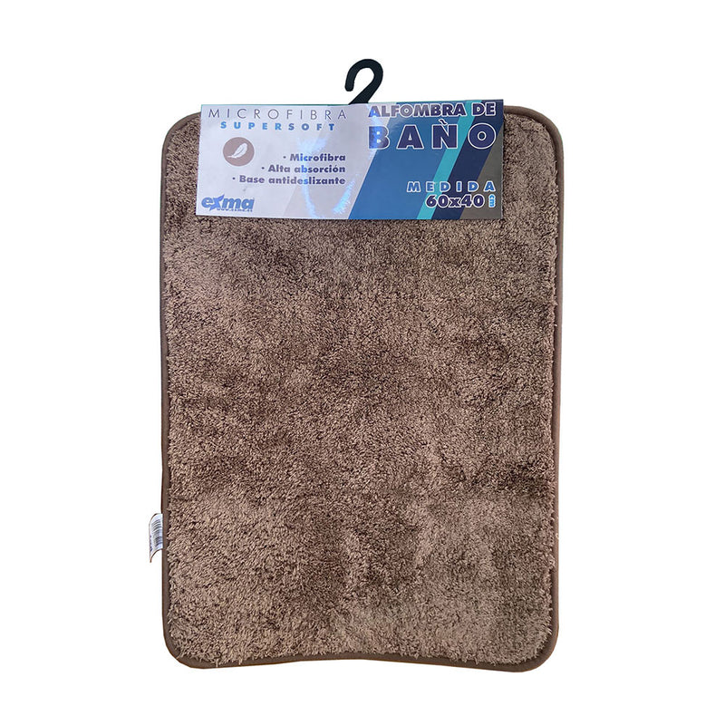 Microfiber Bath Mat 60x40cm Assorted Colors