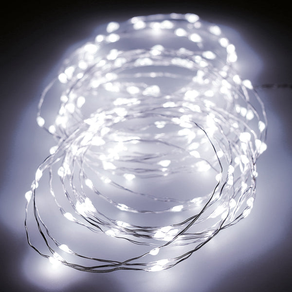 Flashing Micro Led Garland 14M 180 Leds Cold Light