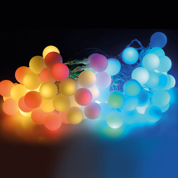 Garland 80 Multicolor LEDs Vivid Colors IP44 19M