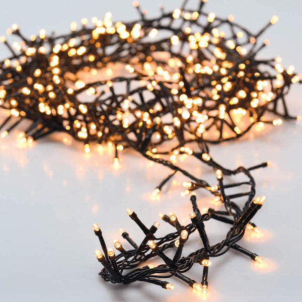 "Thorn Type" Garland Multifunction 700 LEDs Warm Light Outdoor IP44 17M