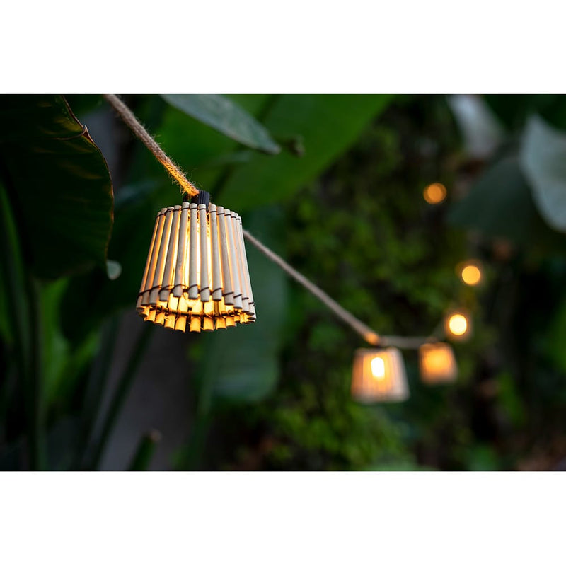 Okinawa Garland Jute Cable 8M 10 Bulbs New Garden