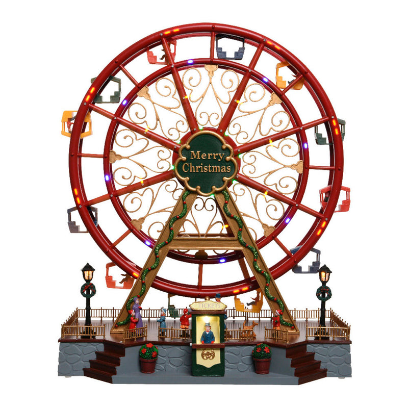 Ferris Wheel With Movement And Led 37X21X45Cm