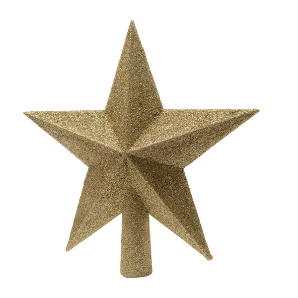 Gold Star For Christmas Tree 19x4.2x19cm