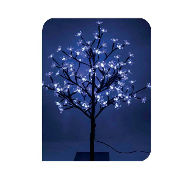 3D Sakura Tree Straight Trunk 60cm 120 Blue LEDs IP44 Edm