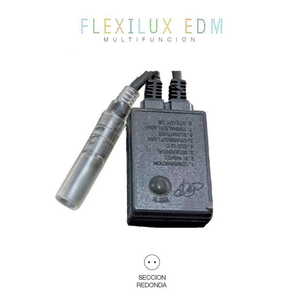 Programador Tubo Flexilux 2 Vias 10,5M (Ip44 Interior-Exterior) Edm