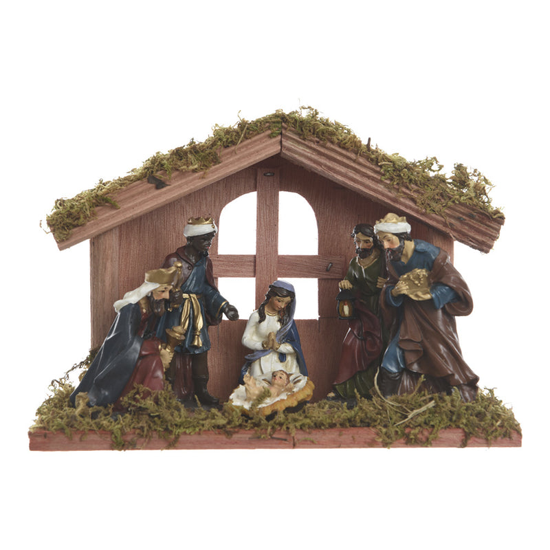 Nativity Scene 6 Figures 9cm