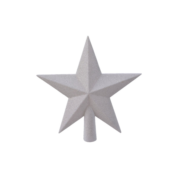 Estrella Blanca Para Arbol De Navidad 19X4,2X19Cm