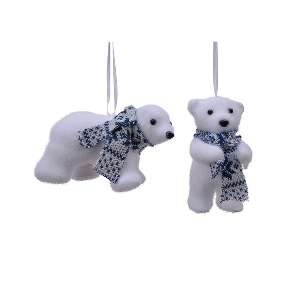 Bear Tree Pendant Accessory Assorted Models 6.3x11.5x7.5cm