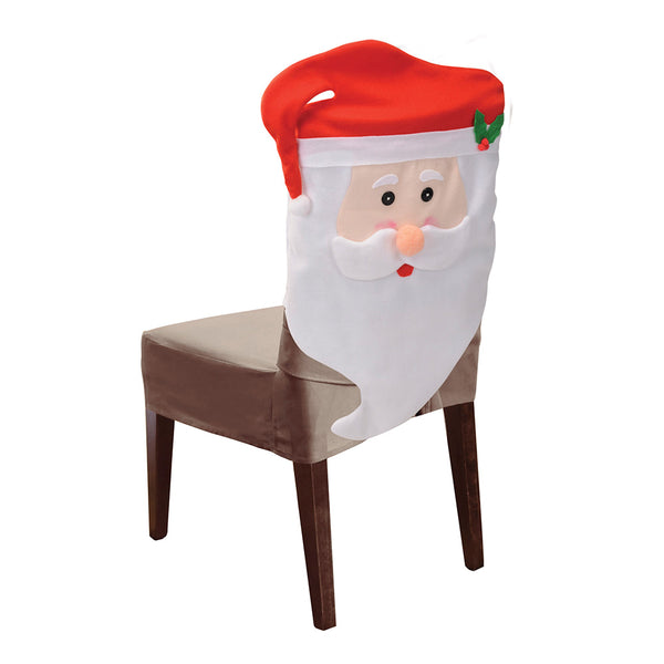 Santa Felt Chair Cover 45x73cm