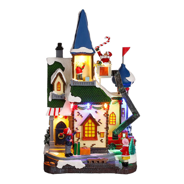 Christmas Decorative House With Lights