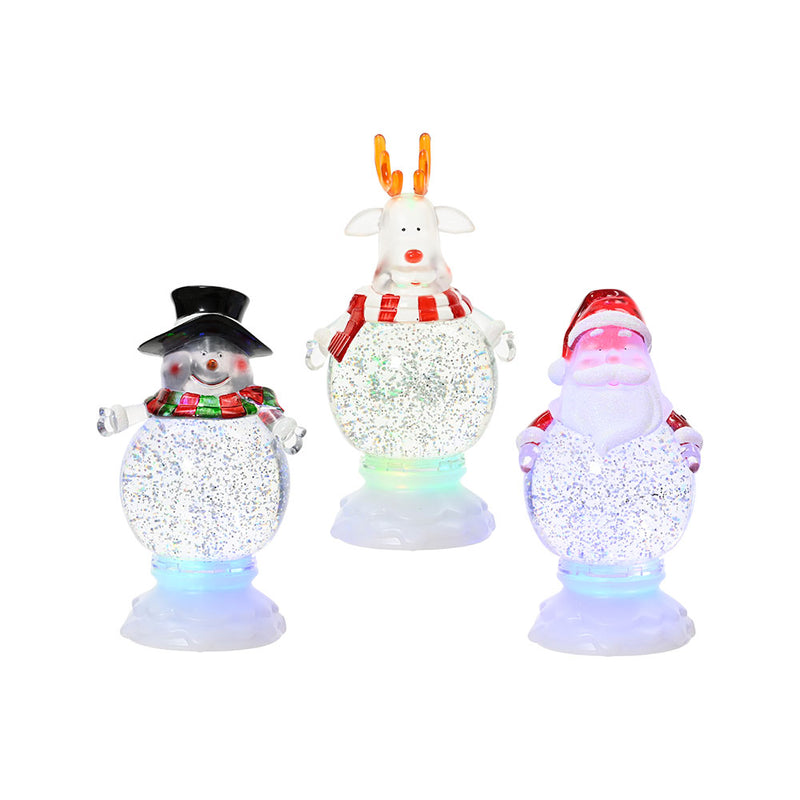 LED Christmas Figures Assorted Models Battery Operated, 488719