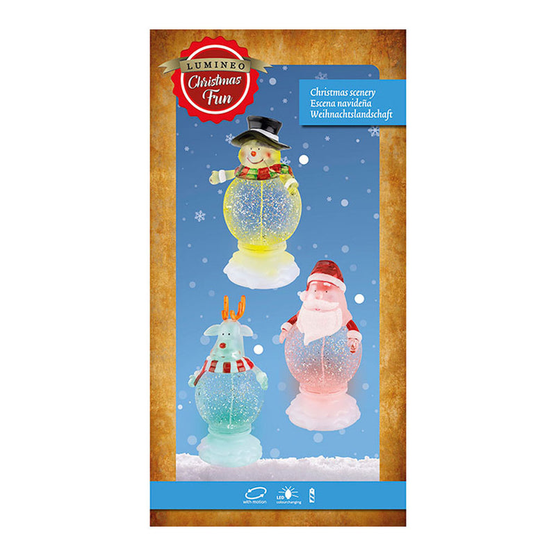 LED Christmas Figures Assorted Models Battery Operated, 488719