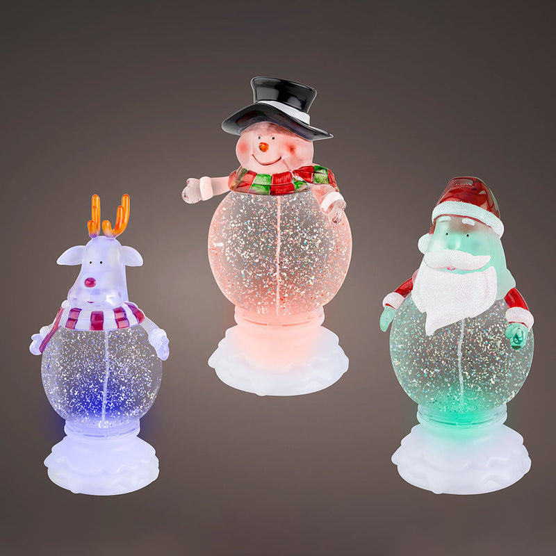 Figuras Led De Navidad Modelos Surtidos A Pilas, 488719