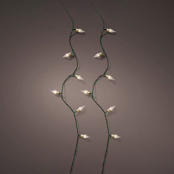 Vintage LED String Lights with 8 Functions Twinkling Effect for Indoor Use 1119cm 493270