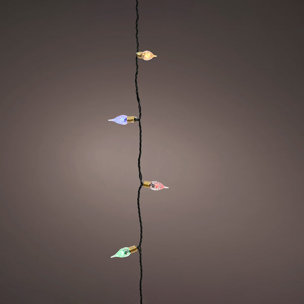 Vintage Multicolor LED String Light With 8 Functions Twinkling Effect For Indoor Use 1119cm 493271