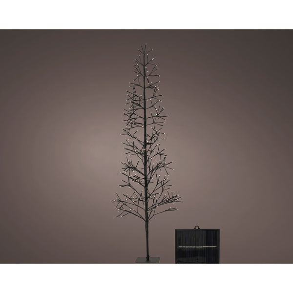 Microled Solar Tree, Flashing Light, 192 LEDs, Warm White. Lumineo