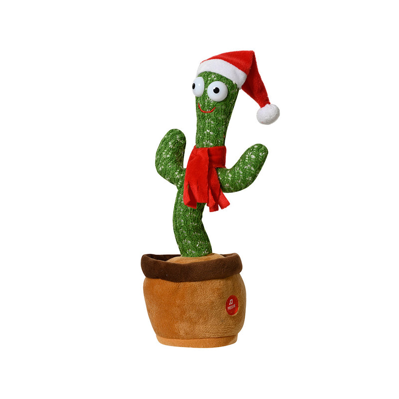 Cactus Navideño Bailarin Con Música.