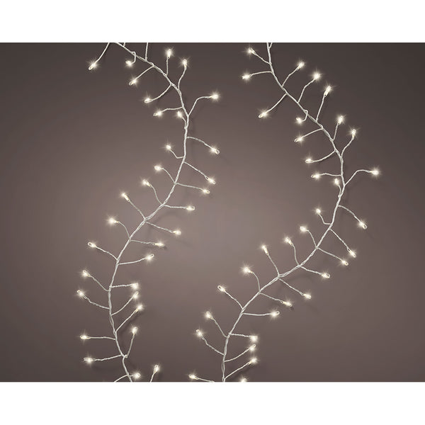 Flashing Microleds Garland, 480 LEDs, Warm White. Lumineo