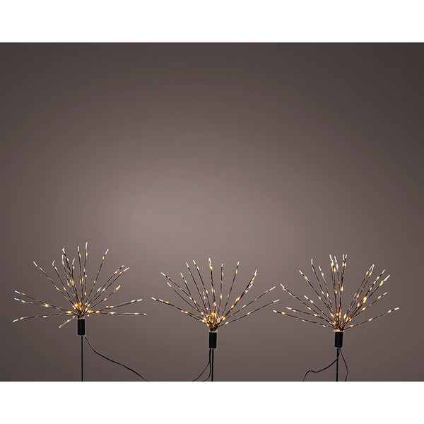 Microled Decorative Light Stakes Fireworks, Flashing. Lumineo