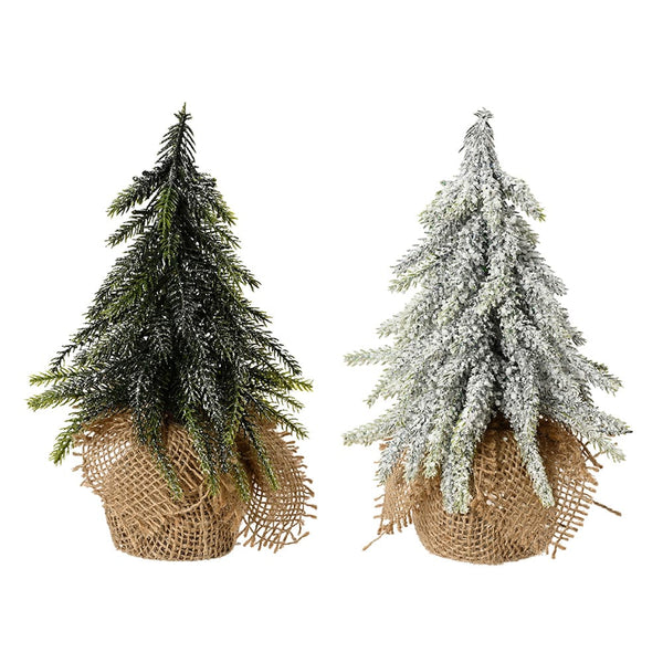 Mini Pine Tree With Jute Pot, Ø12 X 20 Cm