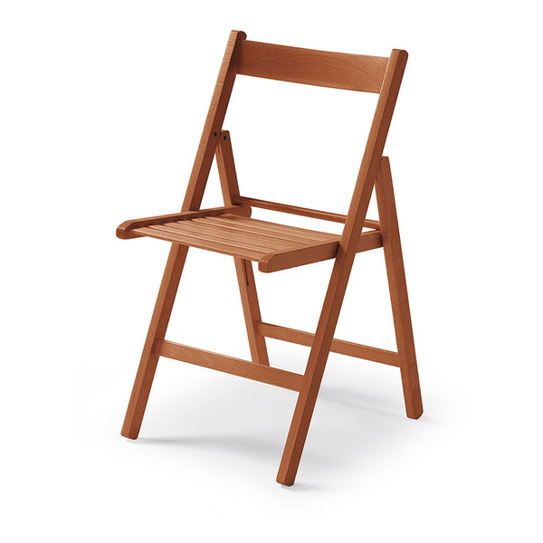 Cherry Wood Folding Chair 79x42.5x47.5cm