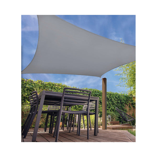 Square Shade Sail Color: Light Grey 5X5M Ambiance