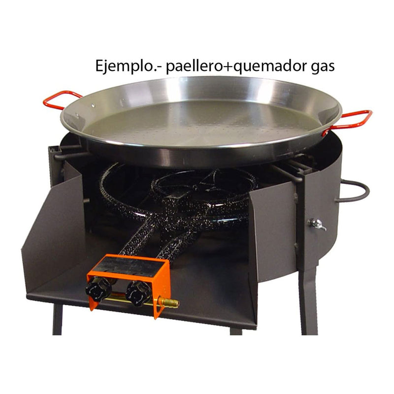 Round barbecue with support for paella Ø60 cm Imex El Zorro