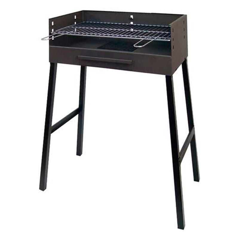 Barbecue with galvanized grill 69x40x92cm Imex El Zorro