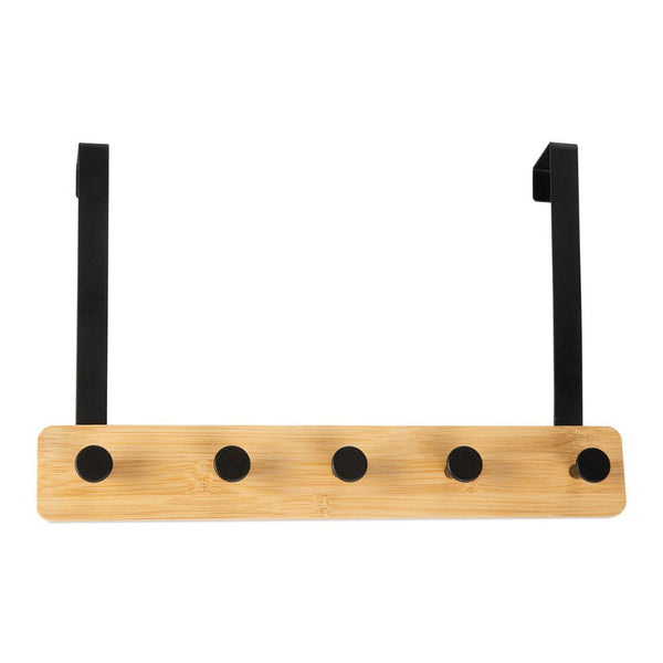 Black Metal Coat Rack Hanger 38x25cm Ax72099 Andrea House