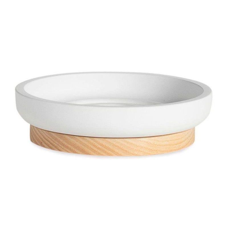 Pol Blanca M Soap Dish, Ash Ø11.5X3Cm Ba22081 Andrea House