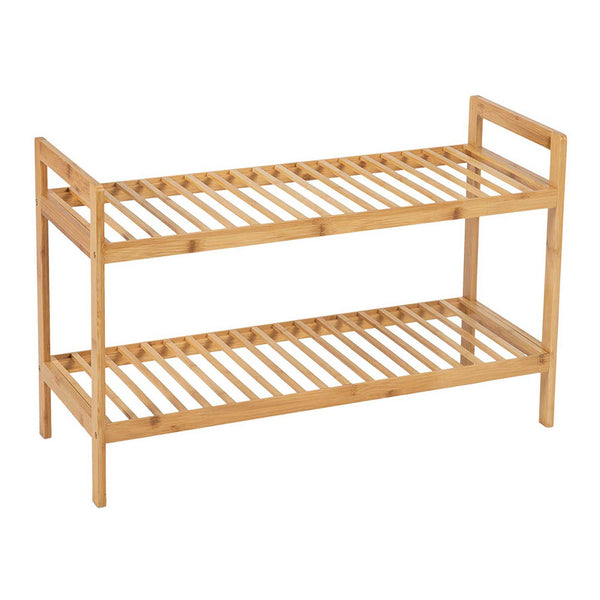 Bamboo Shelving/Shoe Rack 70x26x40cm Mu73106 Andrea House