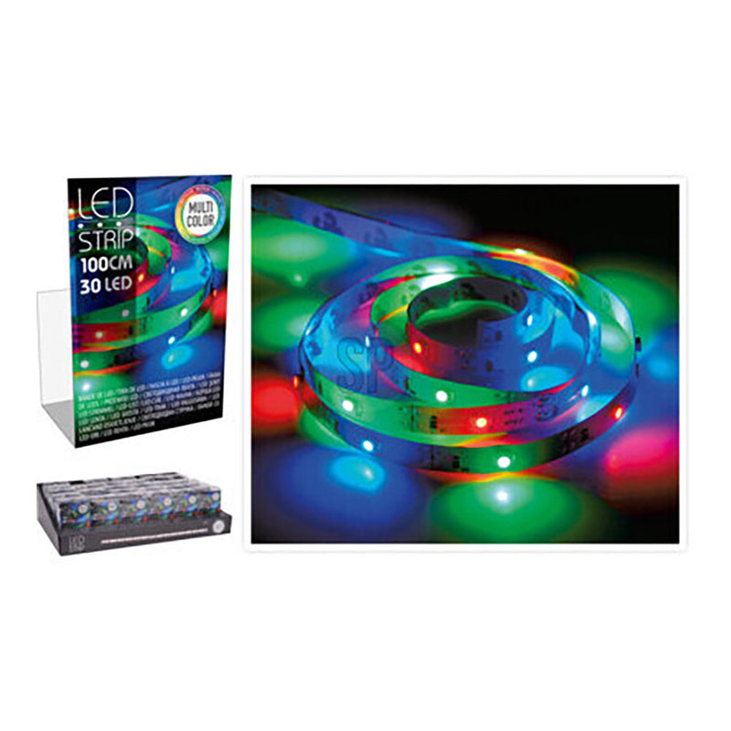 Tira De Led 1M 30 Leds Multicolor, Ax5322620, Basics