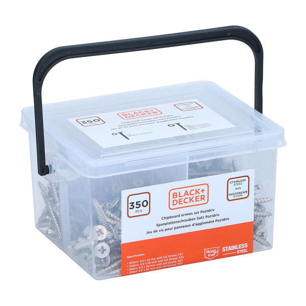 Black+Decker SS Wood Screw Assortment