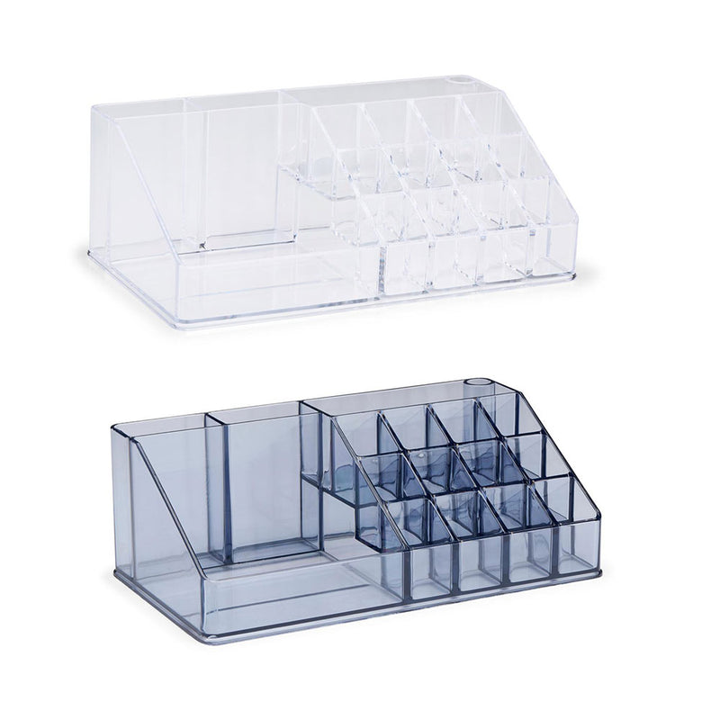 Cosmetic Organizer, 2 Colors, 17 Compartments. Touch Of Beauty