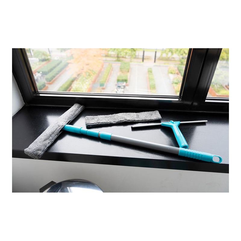 Window Cleaning Set Blue/Black/Grey. Alpine