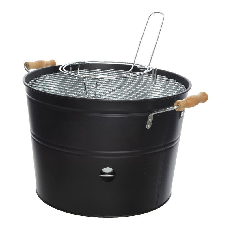 Cube Type Barbecue With Ø32cm Grill Bbq