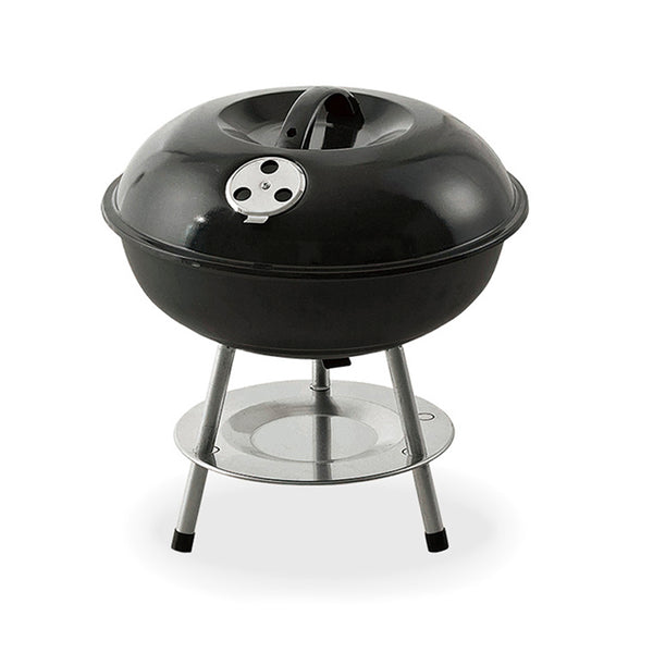 Barbecue Stand Ø35.5x40cm 3 Legs, Black Edm