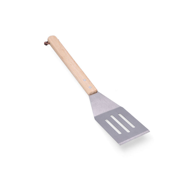 Espatula Para Barbacoa, Madera/Acero Inoxidable 41Cm Edm