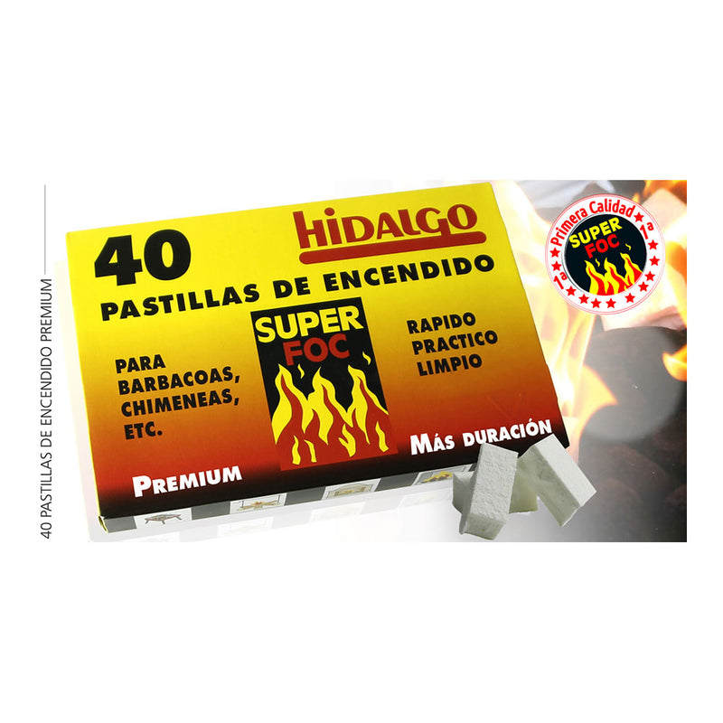 Pack 40 Unid, Pastillas De Encendido 08101 Super Foc