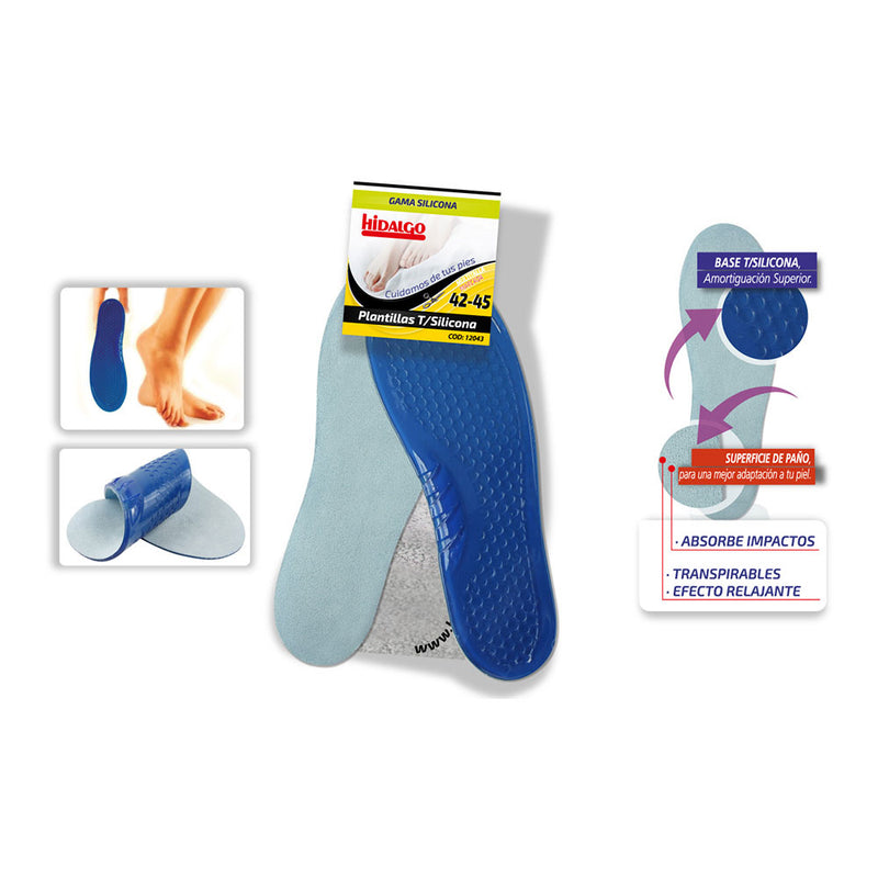 Silicone Shoe Insole Size: 42-45 Hidalgo