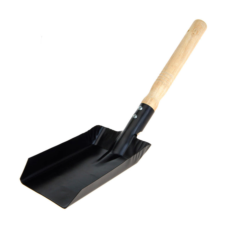 Black Metal BBQ Charcoal Shovel 9.5x37.5cm BBQ