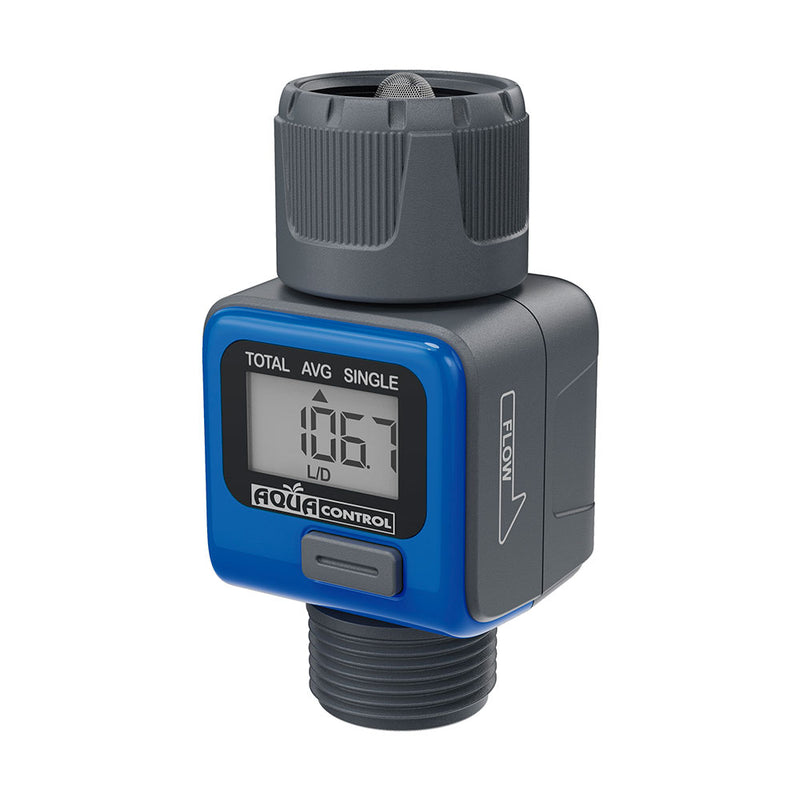 Digital Flowmeter RH Connection 3/4" C2500 Aqua Control