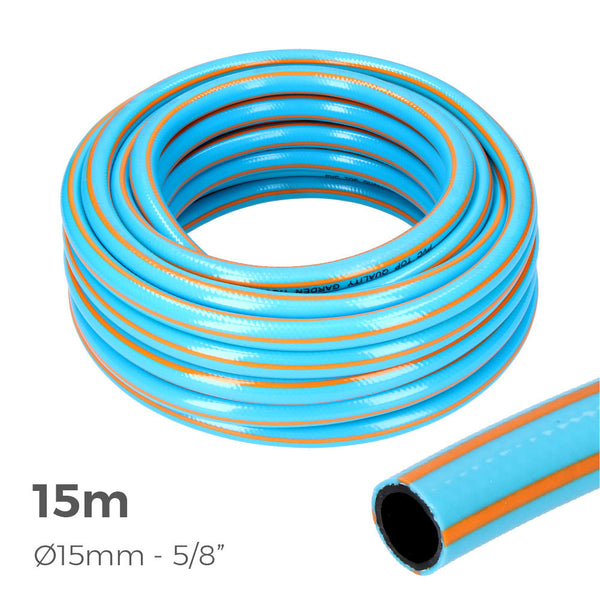 Professional Anti-Torsion Garden Hose Inner Ø 15mm Outer Ø 20mm (5/8") - Roll 15M Edm