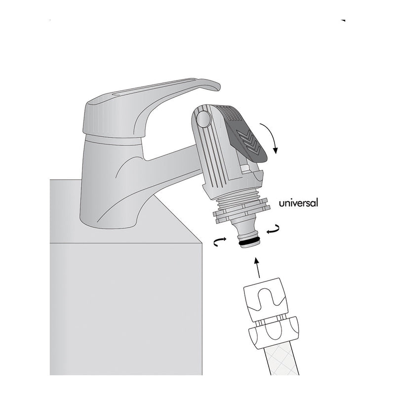 Universal Adapter For Domestic Faucet C2025 Aqua Control