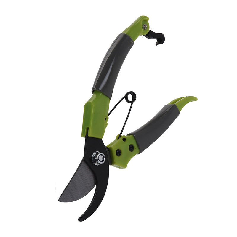 Pruning Shears With Green/Black Handle 185mm Blade Progarden