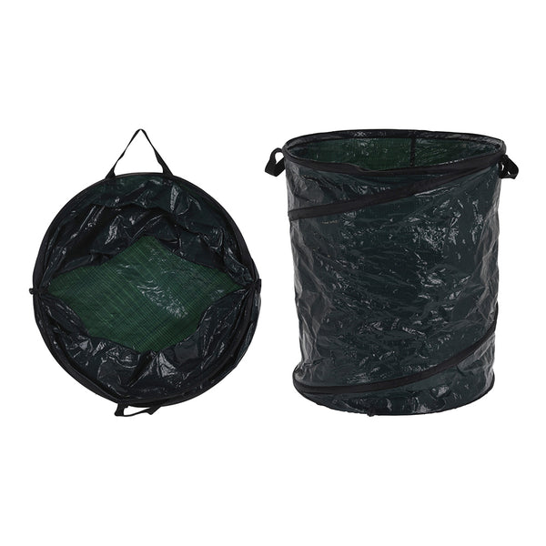 Garden bag with spring Ø40x50cm green 85L Progarden