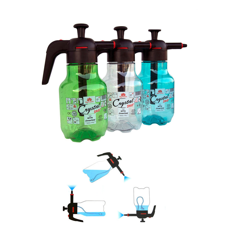 Vaporizer - Sprayer 2 L Model: Crystal 360° Di Martino Assorted Colors / Models